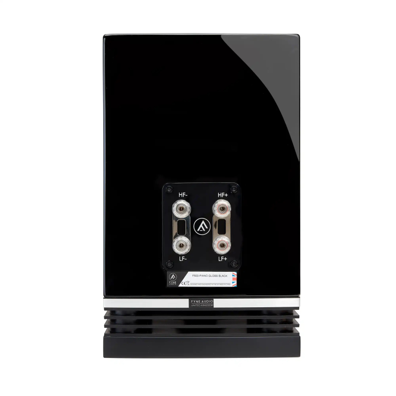 Fyne Audio F500 Kompakt h�jttaler i Piano sort - kun 1 s�t!